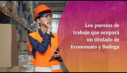 Las salidas laborales en las que podrás ejercer al titularte de Jefe de Economato y Bodega