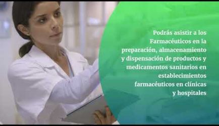 Las salidas laborales en las que ejercerás al graduarte de Auxiliar de Farmacia