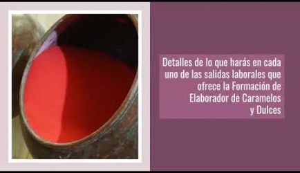 ¿Por qué estudiar a Distancia para ser Elaborador de Caramelos y Dulces? Te mostramos las salidas laborales en las que ejercerás